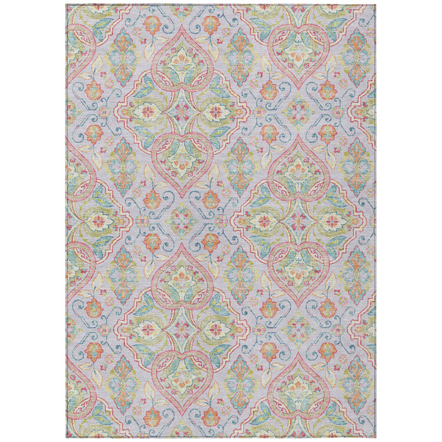 Addison Chantille ACN2207 Bohemian Machine Made Transitional Lavender Rug