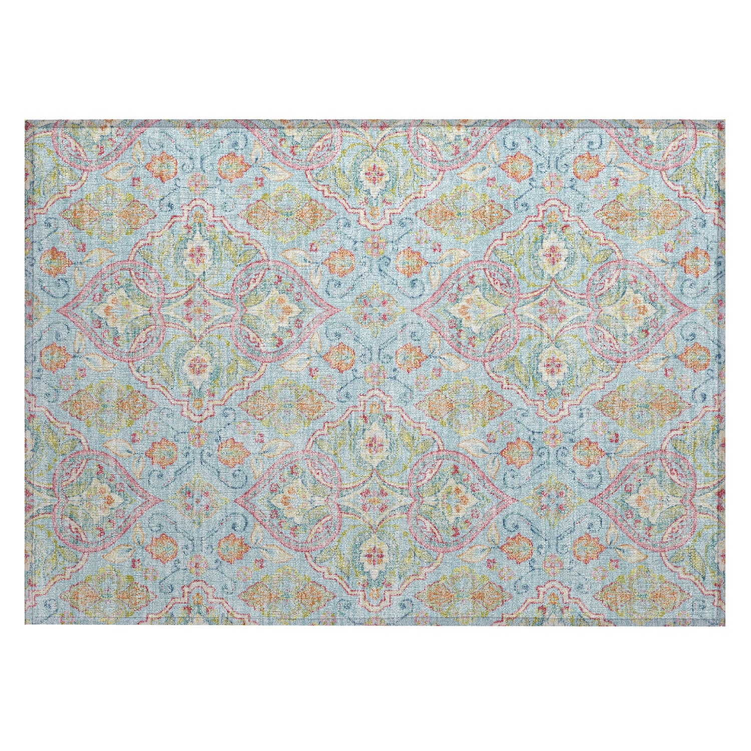 Addison Chantille ACN2207 Bohemian Machine Made Transitional Sky Rug