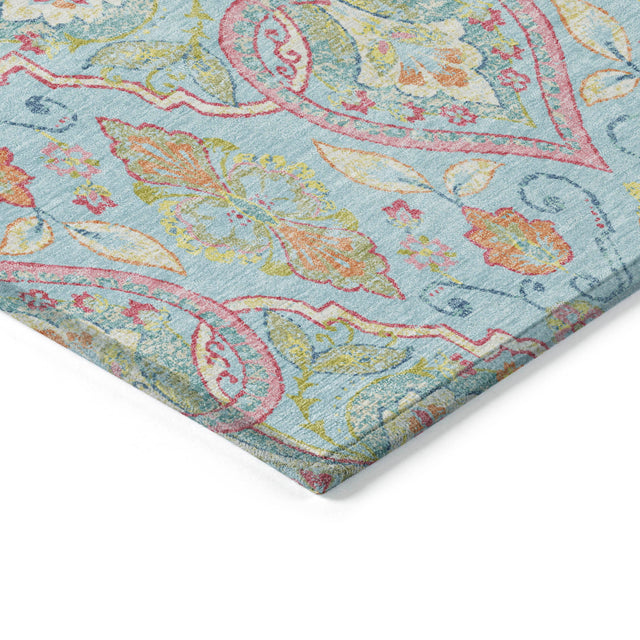 Addison Chantille ACN2207 Bohemian Machine Made Transitional Sky Rug