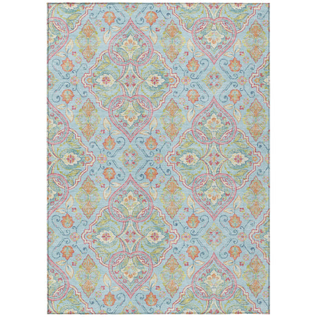 Addison Chantille ACN2207 Bohemian Machine Made Transitional Sky Rug