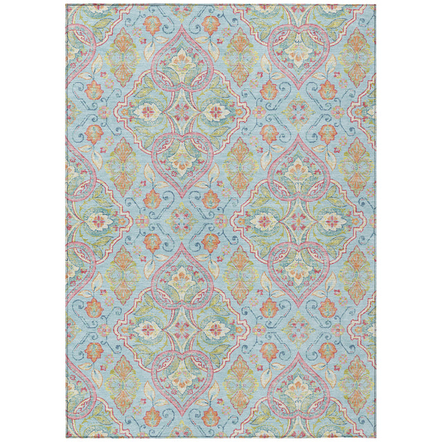 Addison Chantille ACN2207 Bohemian Machine Made Transitional Sky Rug