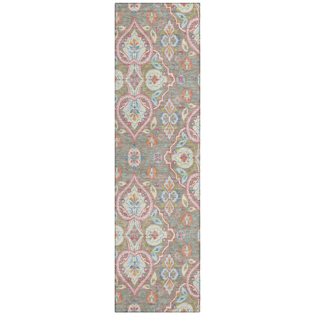 Addison Chantille ACN2207 Bohemian Machine Made Transitional Taupe Rug