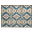 Addison Chantille ACN2210 Moroccan Machine Made Transitional Navy Rug