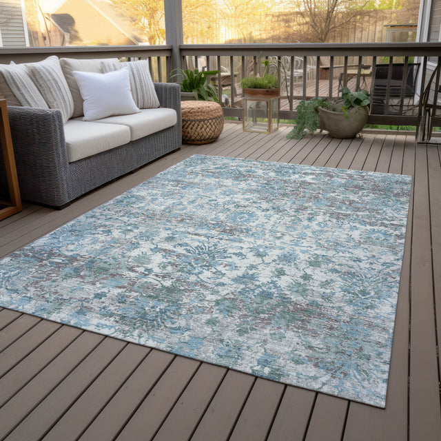 Addison Chantille ACN2211 Modern Machine Made Transitional Denim Rug