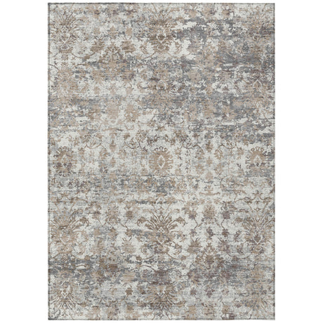 Addison Chantille ACN2211 Modern Machine Made Transitional Taupe Rug