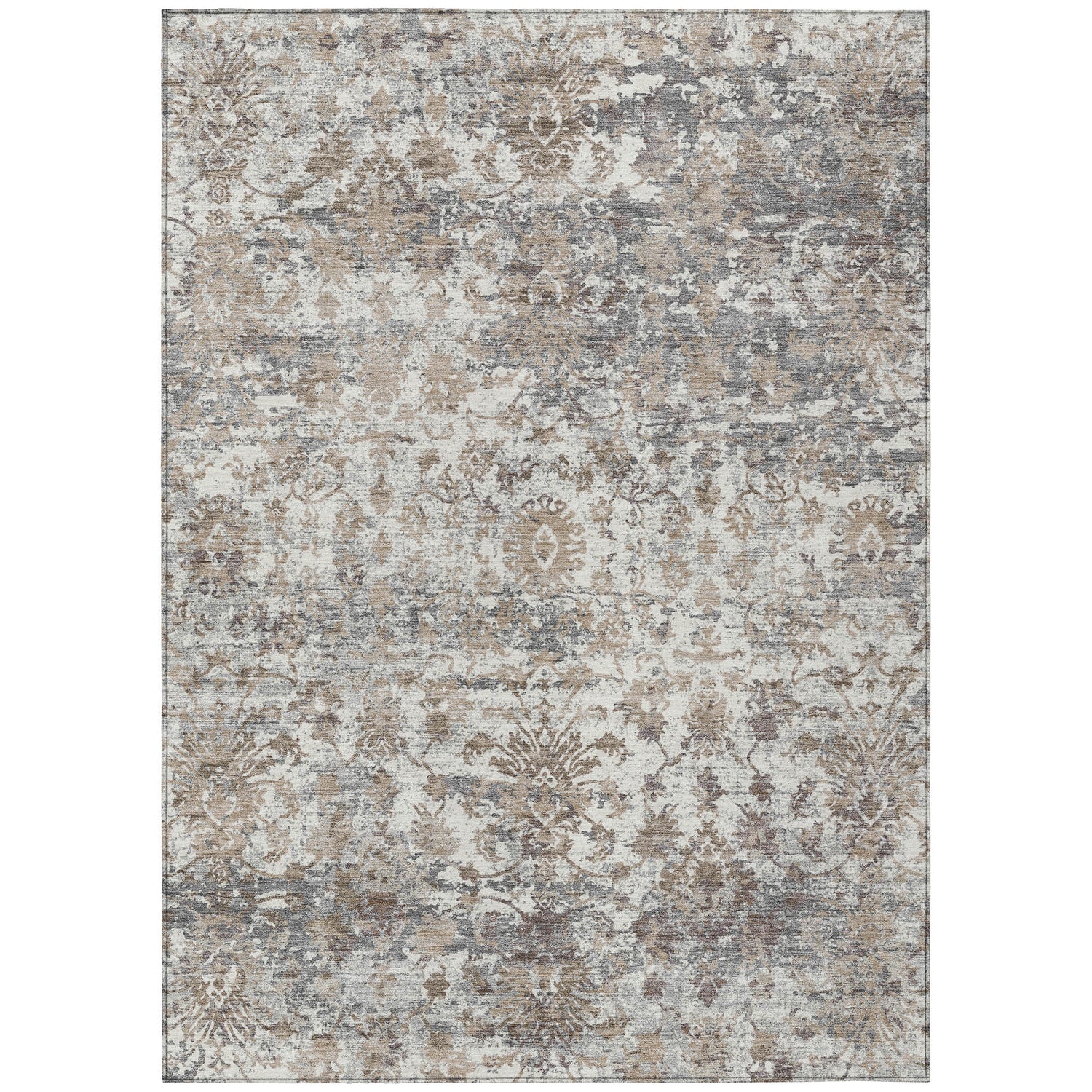 Addison Chantille ACN2211 Modern Machine Made Transitional Taupe Rug
