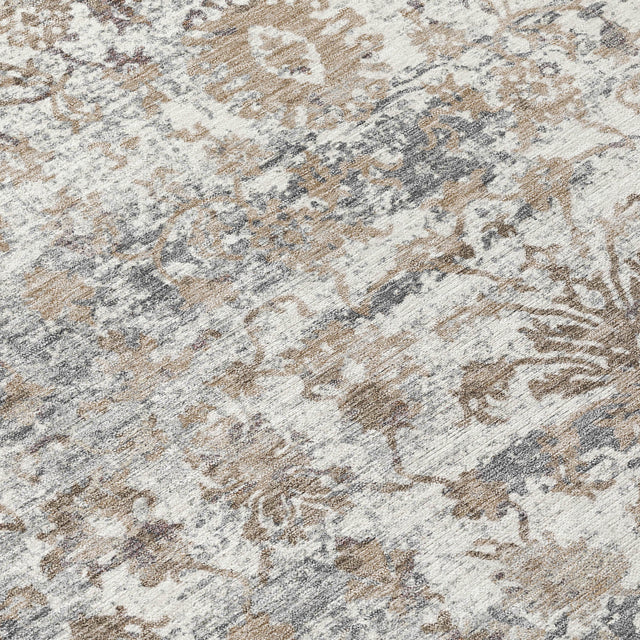 Addison Chantille ACN2211 Modern Machine Made Transitional Taupe Rug