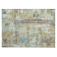 Addison Chantille ACN2212 Abstract Machine Made Transitional Aloe Rug