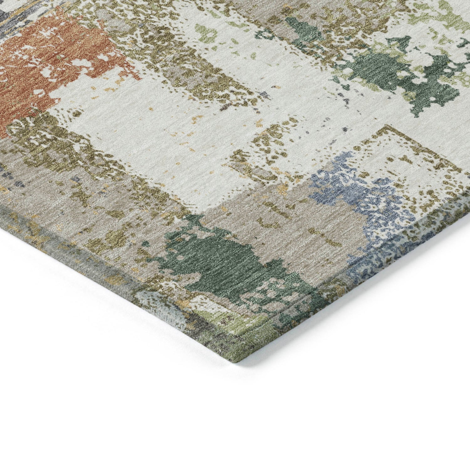 Addison Chantille ACN2212 Abstract Machine Made Transitional Ivory Rug