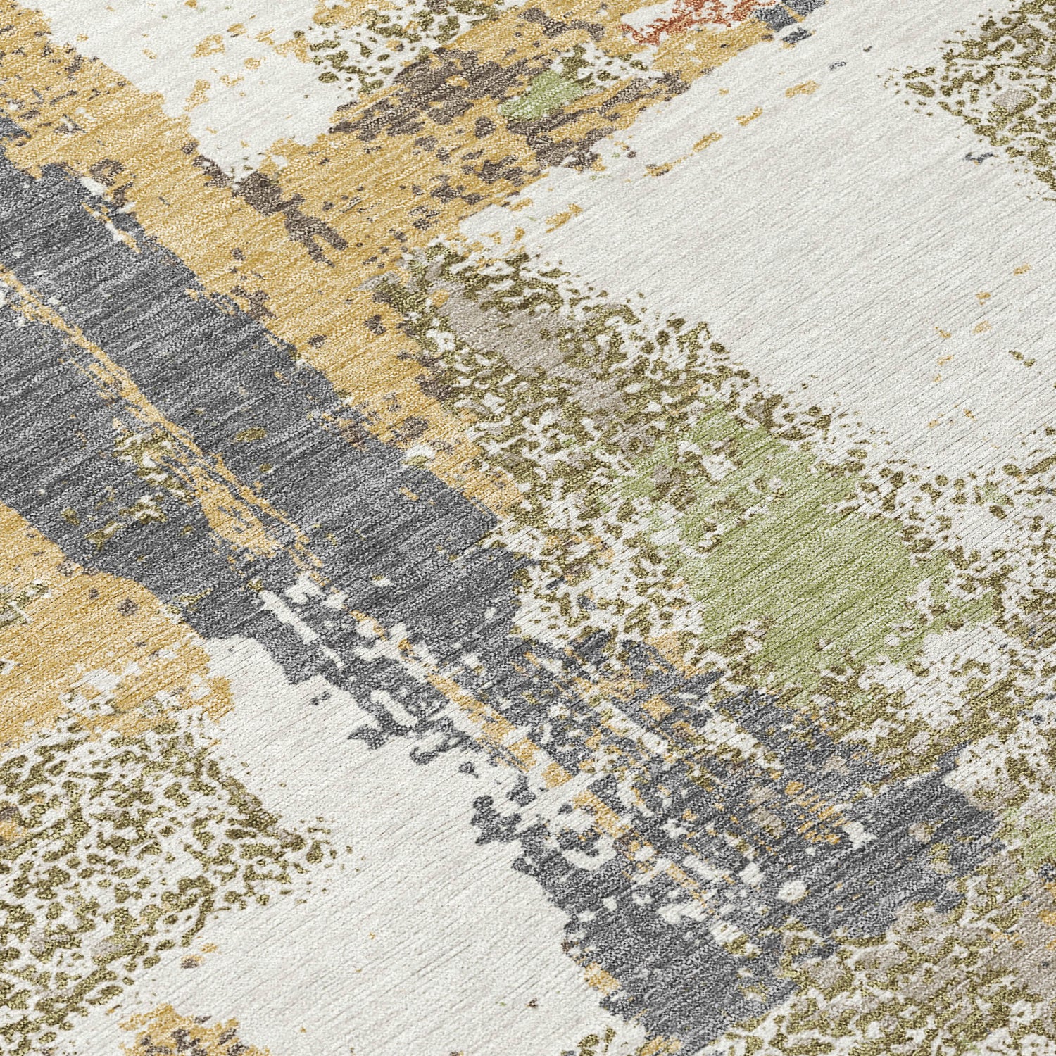 Addison Chantille ACN2212 Abstract Machine Made Transitional Ivory Rug