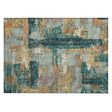 Addison Chantille ACN2212 Abstract Machine Made Transitional Seafoam Rug