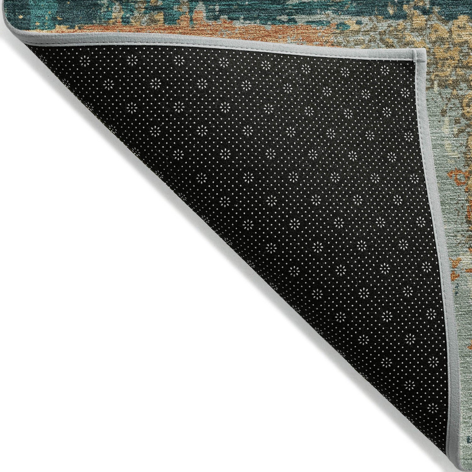 Addison Chantille ACN2212 Abstract Machine Made Transitional Seafoam Rug