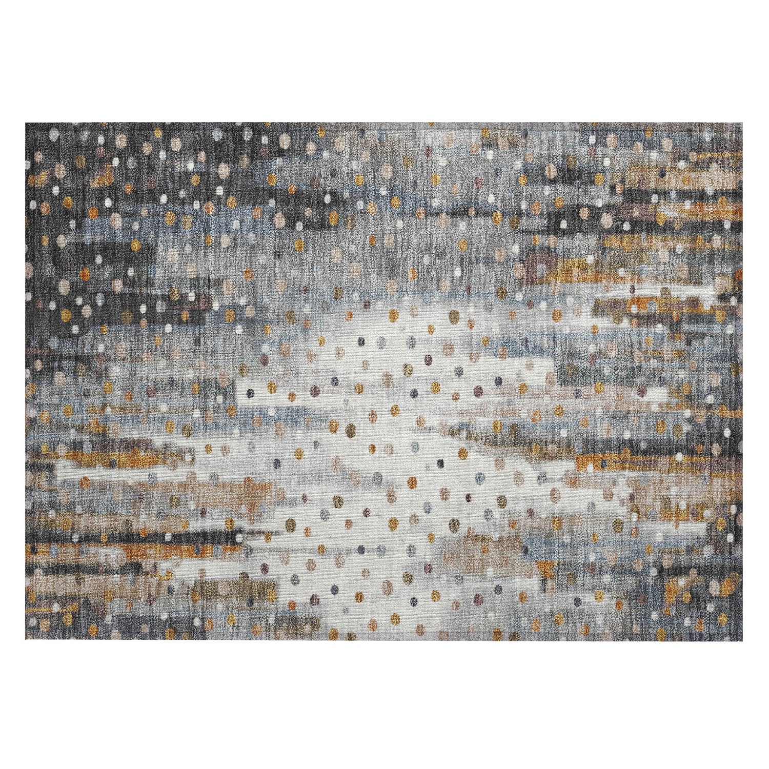 Addison Chantille ACN2213 Geometric Machine Made Transitional Gray Rug