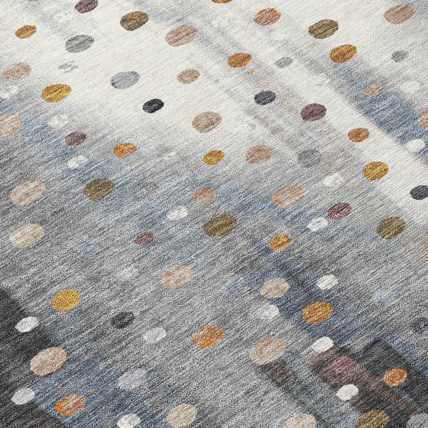 Addison Chantille ACN2213 Geometric Machine Made Transitional Gray Rug