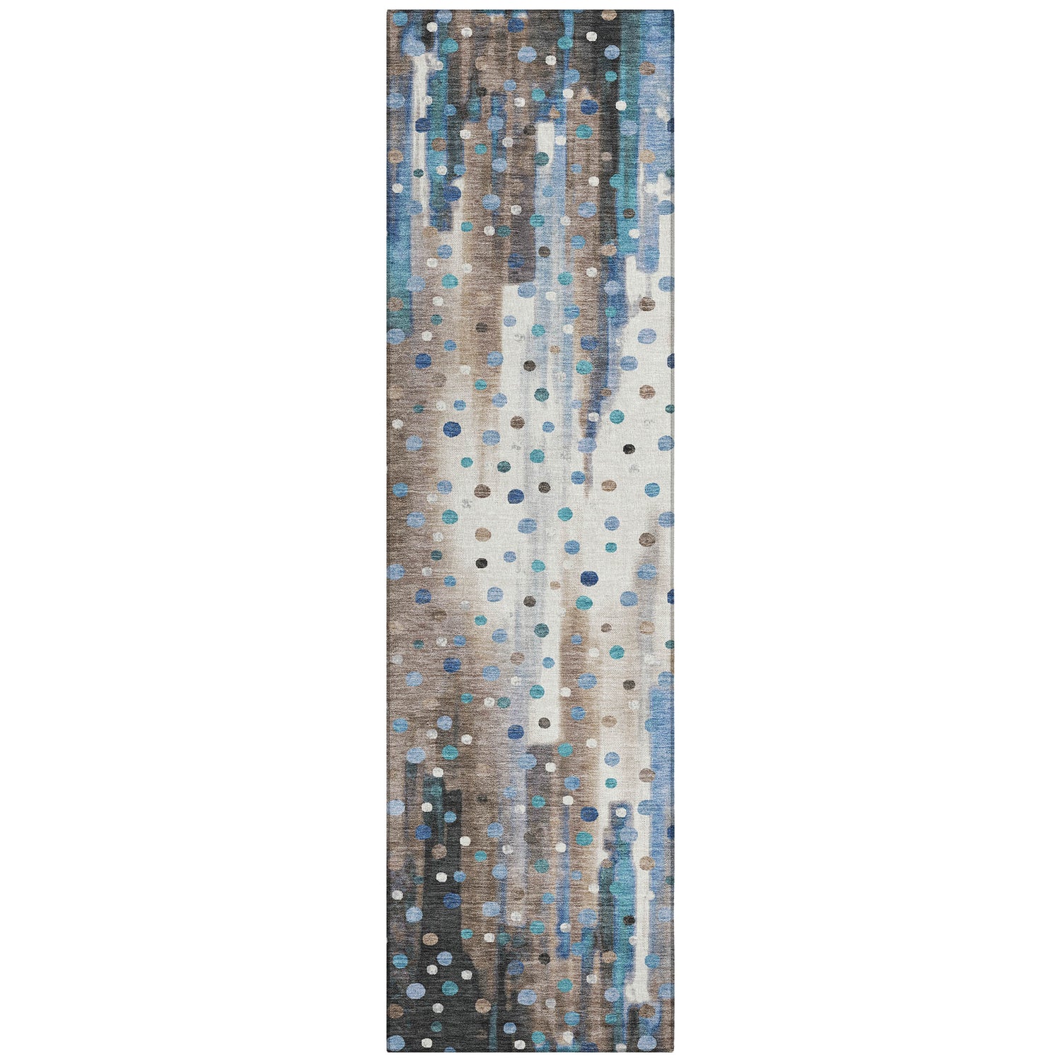 Addison Chantille ACN2213 Geometric Machine Made Transitional Taupe Rug