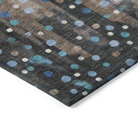 Addison Chantille ACN2213 Geometric Machine Made Transitional Taupe Rug