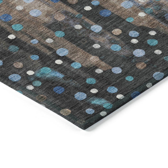 Addison Chantille ACN2213 Geometric Machine Made Transitional Taupe Rug