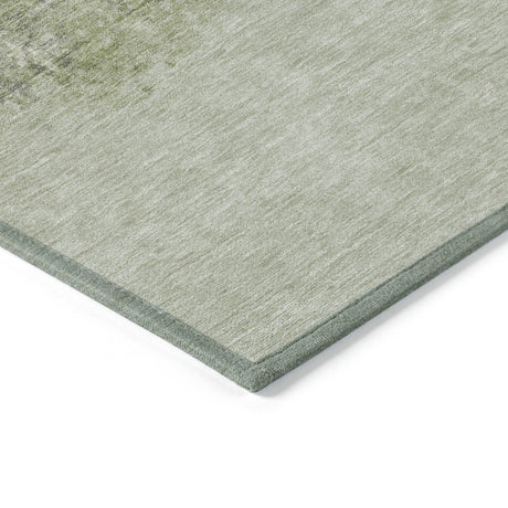 Addison Chantille ACN2214 Stripes Machine Made Transitional Aloe Rug