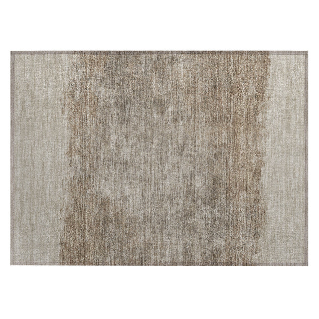 Addison Chantille ACN2214 Stripes Machine Made Transitional Beige Rug