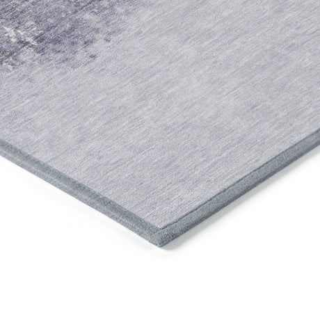Addison Chantille ACN2214 Stripes Machine Made Transitional Lavender Rug