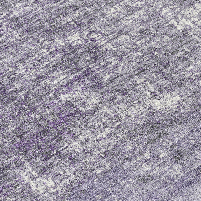 Addison Chantille ACN2214 Stripes Machine Made Transitional Lavender Rug