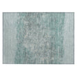 Addison Chantille ACN2214 Stripes Machine Made Transitional Teal Rug