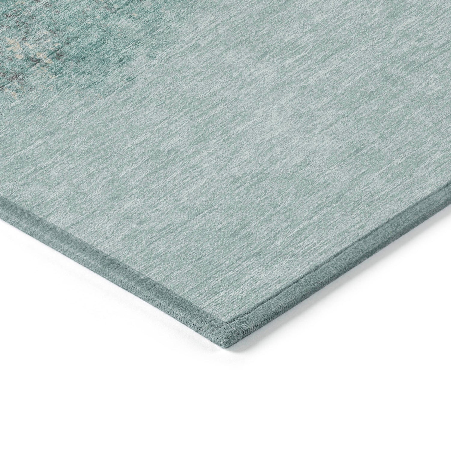 Addison Chantille ACN2214 Stripes Machine Made Transitional Teal Rug