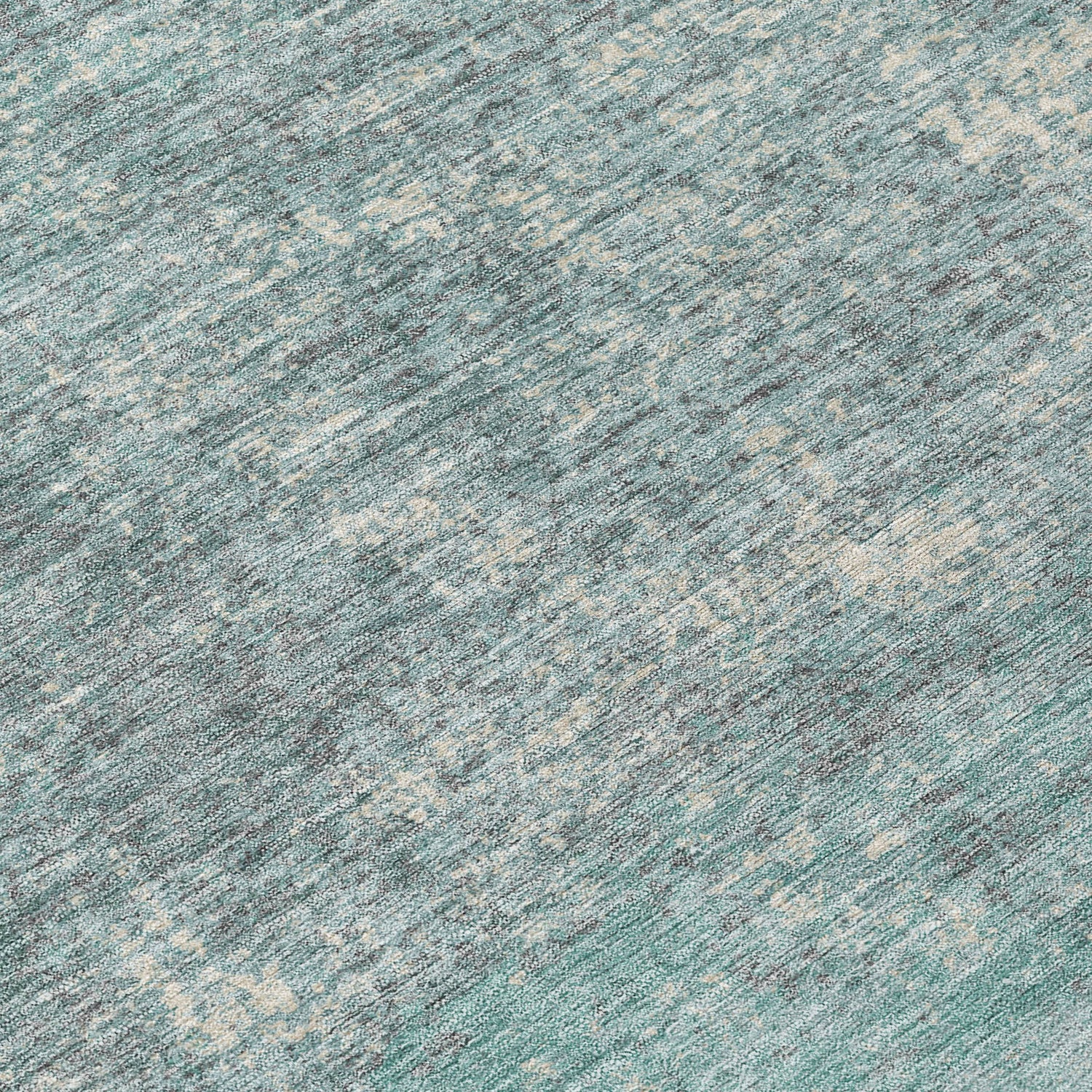 Addison Chantille ACN2214 Stripes Machine Made Transitional Teal Rug