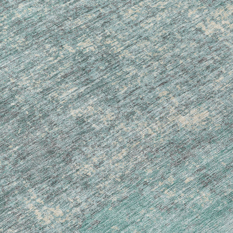Addison Chantille ACN2214 Stripes Machine Made Transitional Teal Rug
