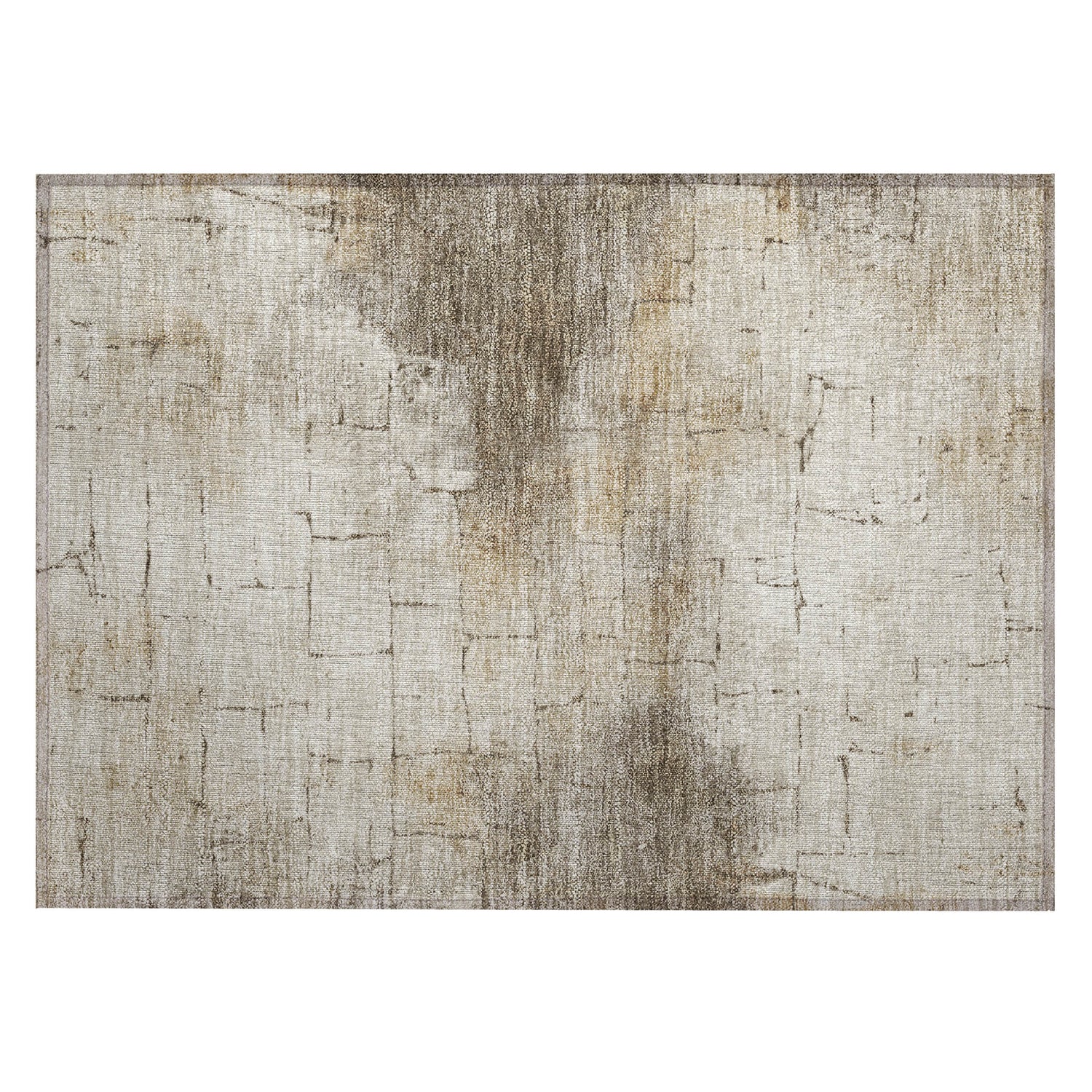 Addison Chantille ACN2215 Geometric Machine Made Transitional Beige Rug