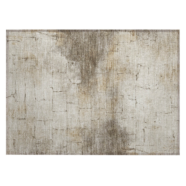 Addison Chantille ACN2215 Geometric Machine Made Transitional Beige Rug