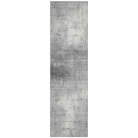 Addison Chantille ACN2215 Geometric Machine Made Transitional Gray Rug