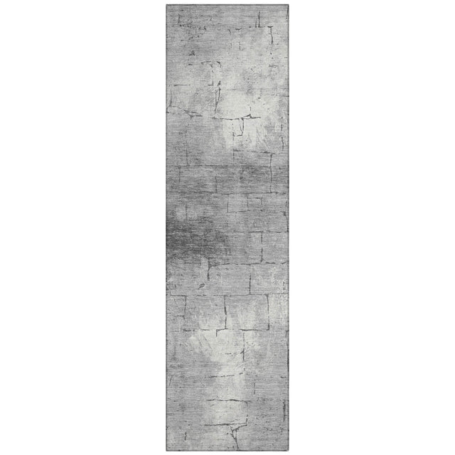Addison Chantille ACN2215 Geometric Machine Made Transitional Gray Rug