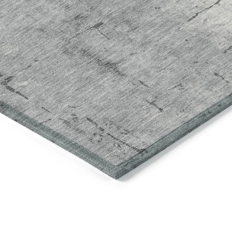 Addison Chantille ACN2215 Geometric Machine Made Transitional Gray Rug