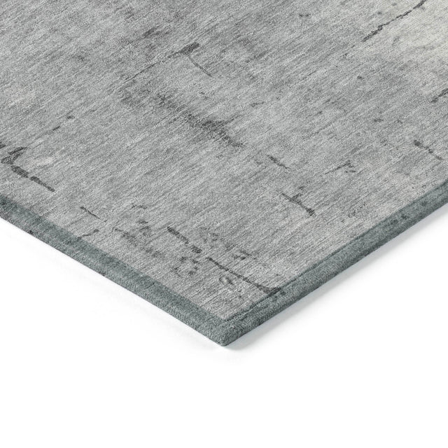 Addison Chantille ACN2215 Geometric Machine Made Transitional Gray Rug