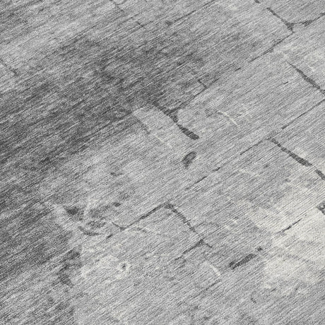 Addison Chantille ACN2215 Geometric Machine Made Transitional Gray Rug