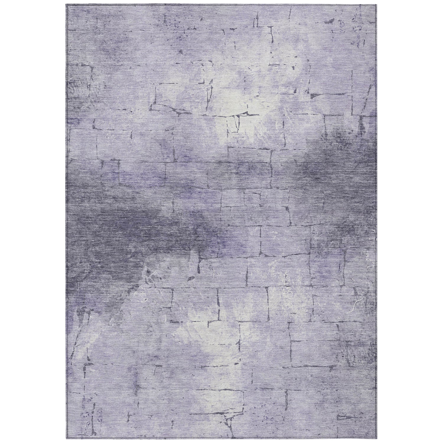 Addison Chantille ACN2215 Geometric Machine Made Transitional Lavender Rug