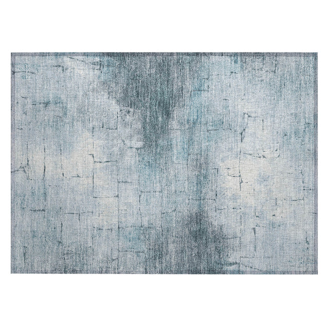 Addison Chantille ACN2215 Geometric Machine Made Transitional Sky Rug