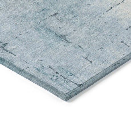 Addison Chantille ACN2215 Geometric Machine Made Transitional Sky Rug