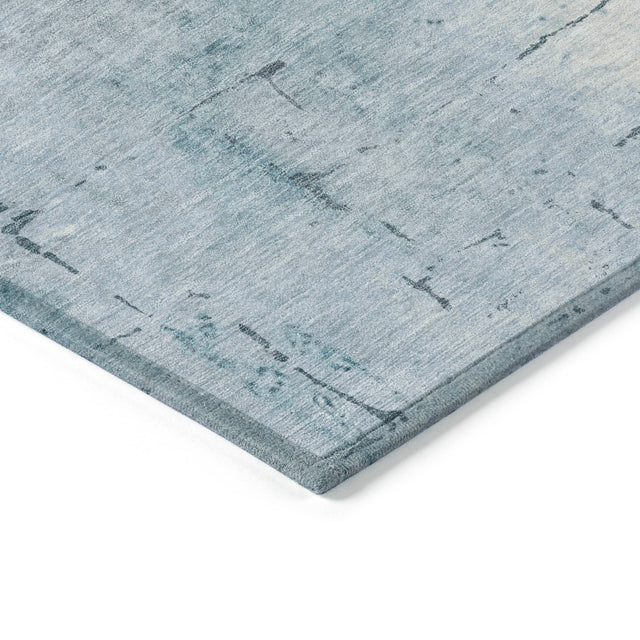 Addison Chantille ACN2215 Geometric Machine Made Transitional Sky Rug