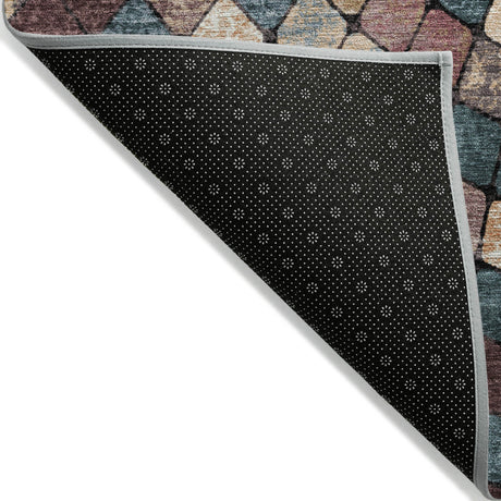 Addison Chantille ACN2216 Geometric Machine Made Transitional Copper Rug