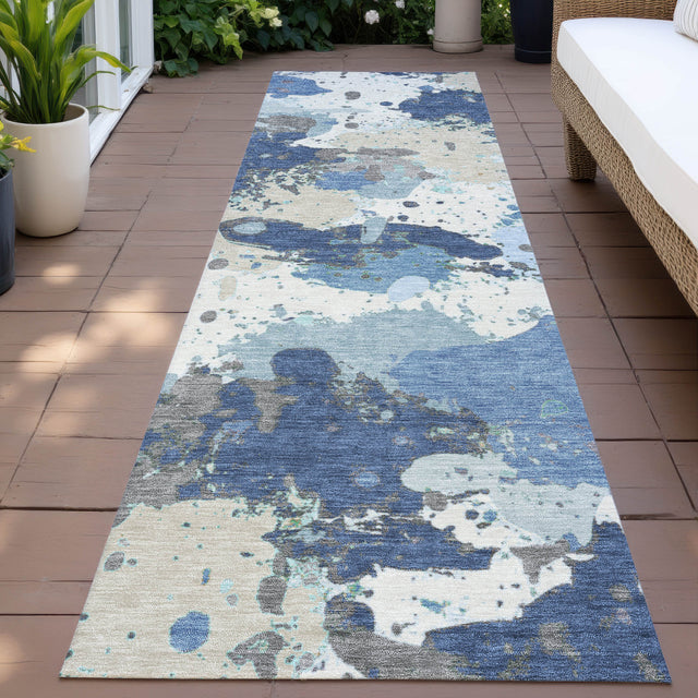 Addison Chantille ACN2217 Modern Machine Made Transitional Denim Rug