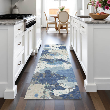Addison Chantille ACN2217 Modern Machine Made Transitional Denim Rug