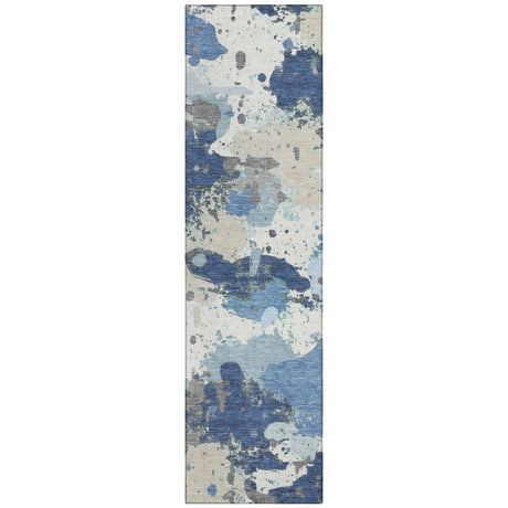 Addison Chantille ACN2217 Modern Machine Made Transitional Denim Rug