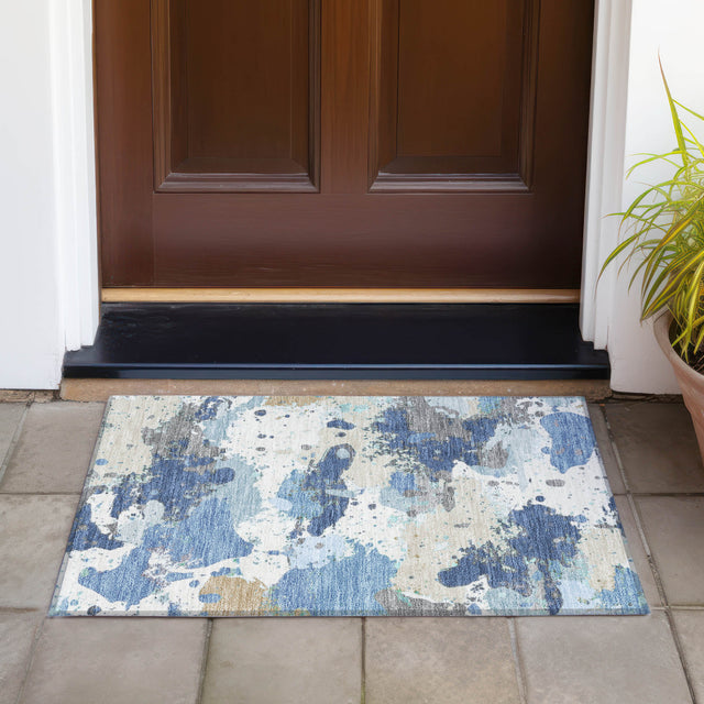 Addison Chantille ACN2217 Modern Machine Made Transitional Denim Rug