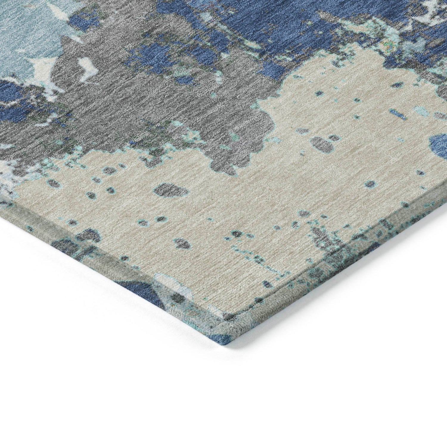 Addison Chantille ACN2217 Modern Machine Made Transitional Denim Rug