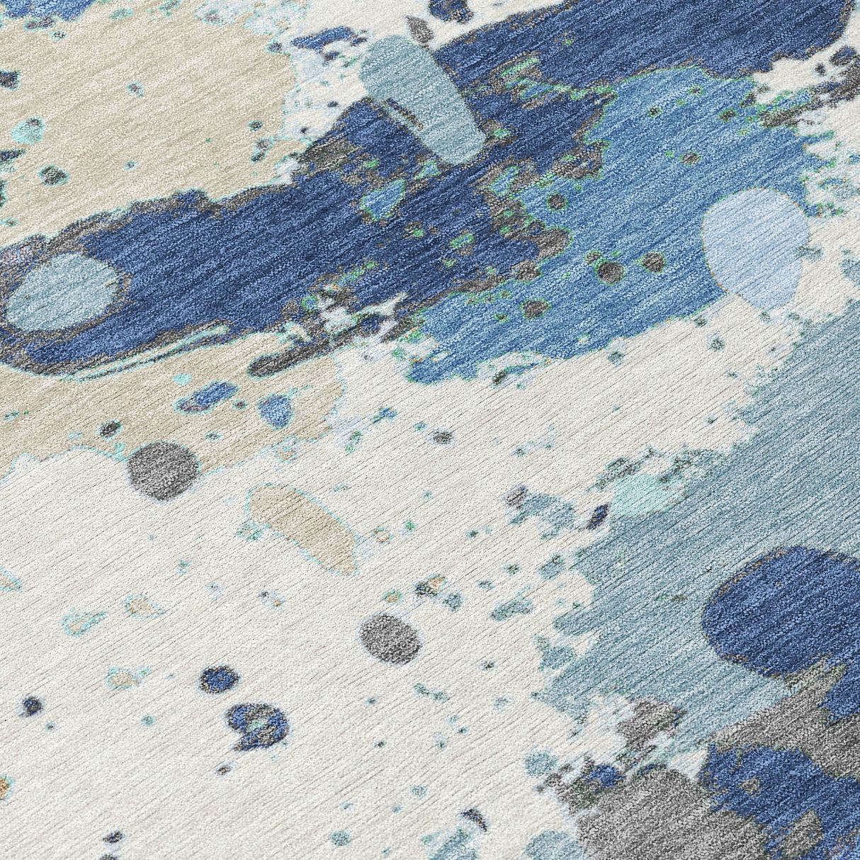 Addison Chantille ACN2217 Modern Machine Made Transitional Denim Rug