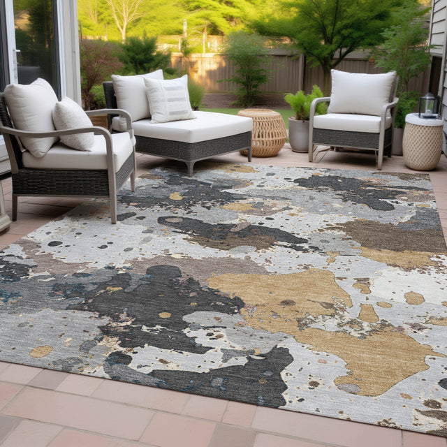 Addison Chantille ACN2217 Modern Machine Made Transitional Gray Rug