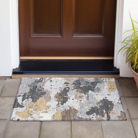 Addison Chantille ACN2217 Modern Machine Made Transitional Gray Rug