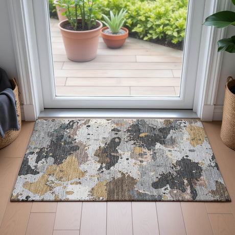 Addison Chantille ACN2217 Modern Machine Made Transitional Gray Rug